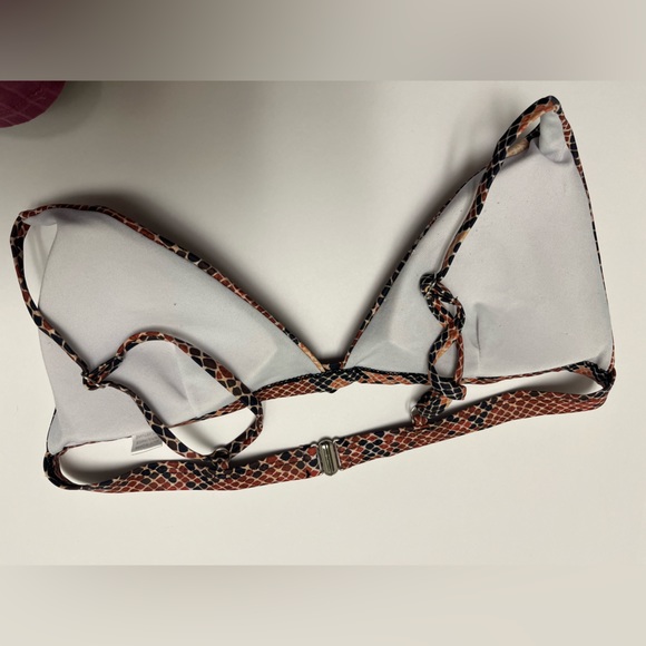 SEXY SNAKE 🐍 PRINT BIKINI SWIMWEAR TOP - Picture 7 of 12